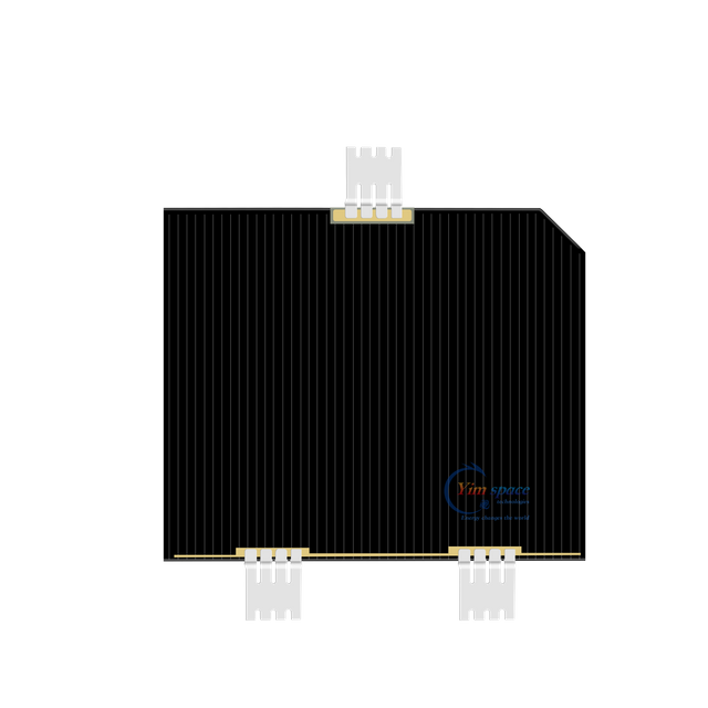 Triple-Junction-Solarzelle GaAs CIC | Weltraumsolarzelle f&uuml;r Satelliten